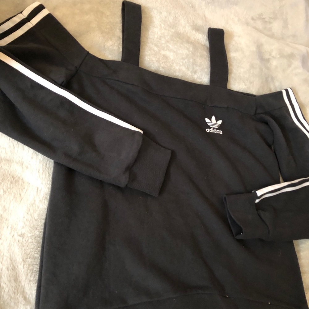 ADIDAS OFF THE SHOULDER CREW